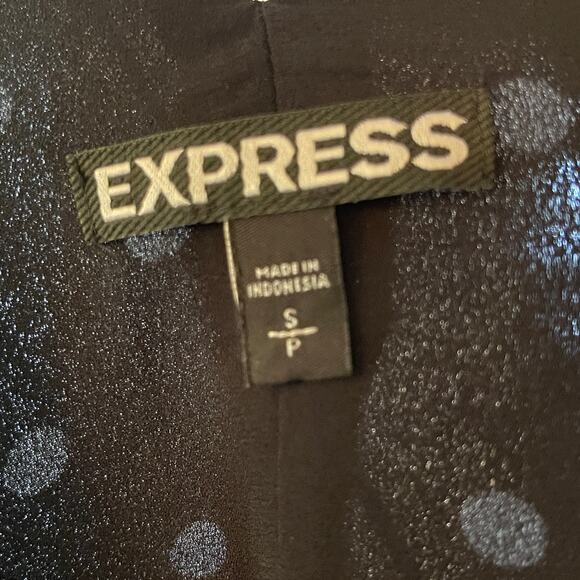 Express Spaghetti Strap Keyhole back Polka Dot Tank size S - Picture 9 of 9